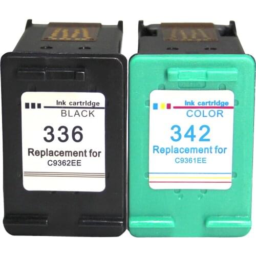 Einkshop Compatible Ink Cartridge for hp 336 342 for hp336 for HP342 Deskjet 5440 5420 PSC 1500 1510 2575 C3180 C4180 2570