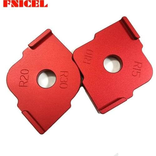 1 Set New Arrival Radius Quick-Jig Router Table Bit R10 R15 R20 R30 Corner Jig Templates For Woodworking Tool