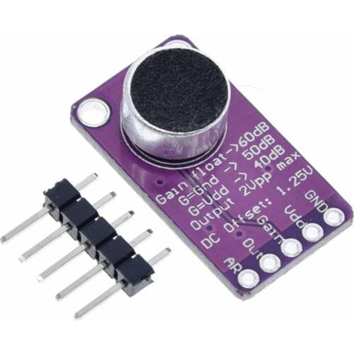 1PC MAX9814 High-Performance Microphone AGC Amplifier Module