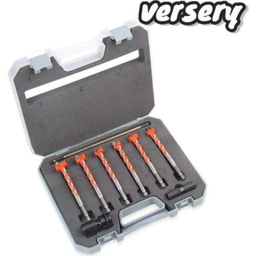 Free Shipping 9pc/sets 16/18/19/20/22/25mm Centering Hole Saw Cutter Wood Hole Drilling Tools Forstner Woodworking Drill Bits