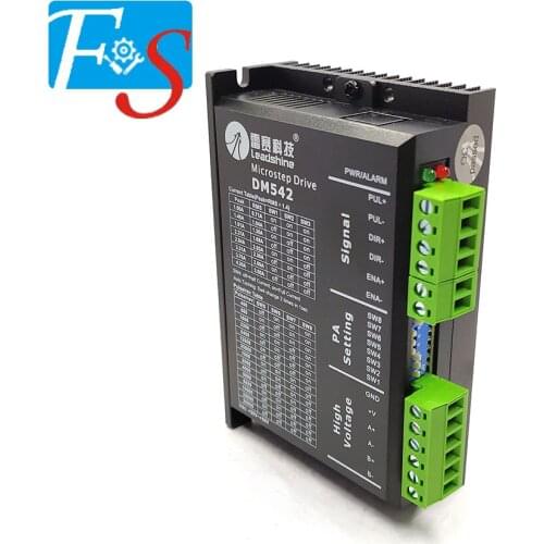CNC Leadshine 2-phase Digital Stepper Motor Driver DM542 24-50V For NEMA 17 23 Series Stepper Motor CNC machine 3d printer