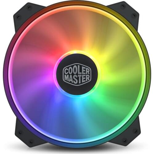 Cooler Master R4-200R-08FA-R1 MF200R ARGB 20cm CPU Water Cooling fan Silent 5V/3PIN with addressable RGB Lighting CPU Cooler fan