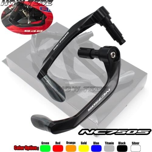 For HONDA NC750S N C750 2014 2015 2016 2017 2018 Motorcycle Universal Handlebar Grips Guard Brake Clutch Levers Guard Protector