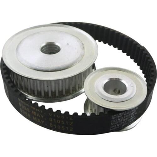Timing Belt Pulley Set, HTD5M Reduction 1:2, 15T 30T, Gear Pulley Wheel Machine Accessories, With 5M-315 Belt Width 15mm