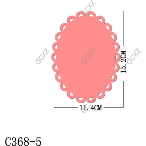 New card Wooden die Scrapbooking C368-5 Cutting Dies Multiple sizes