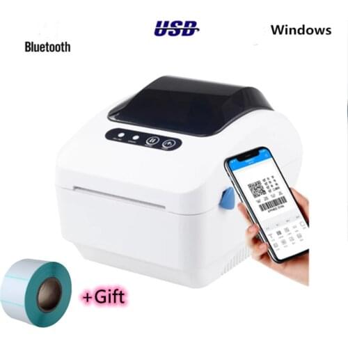 New product bar code label printer100% brand new high quality original high-end clothing label printer supports80mm printing USB