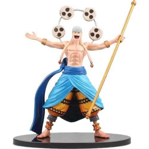 One Piece Enel Action Figure 20CM PVC Statue Collection Toys For Kids Luffy Rival Thunder Fruit Desktop Decoration Gift Figma