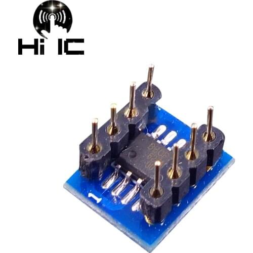 OPA627*2 DIP Single Op Amp to Double Op Amp Finished product Board Converter Module Replace NE5532 2604