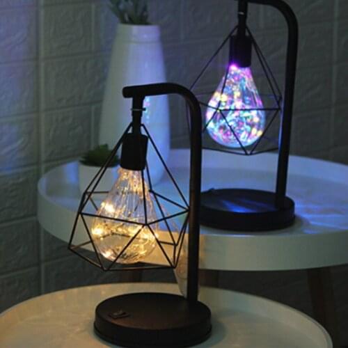 Christmas Creative Table Lamps Dimmable Reading Lamp Night Light For Bedroom Modern Christmas Home Decor Lights Creative Gifts