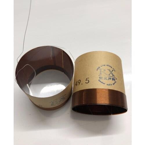 1 pcs ID: 49.5mm 2 layer winding KSV woofer Bass speaker loudspeaker 4 ohm voice coil