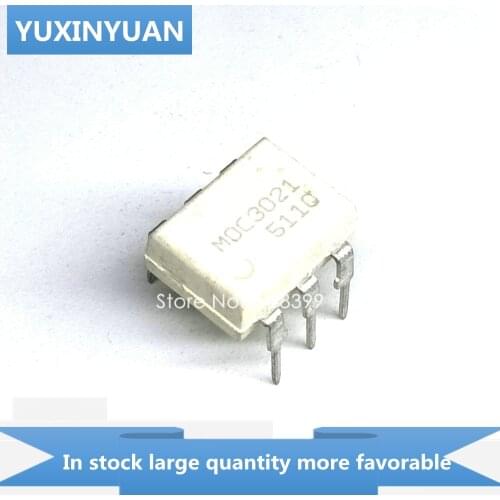 10PCS/LOT MOC3021 MOC 3021 C3021 OC3021 DIP6 in stock