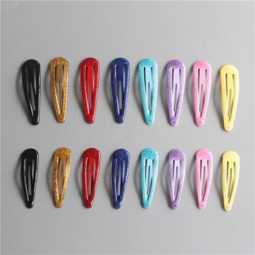 100 pcs/lot, Girls Hair Snap Clips, Hair Accessories, Birthday Party Gift