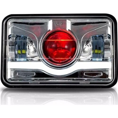 4x6'' LED Conversion Motorcycle headlamp for Honda XR250 XR400 XR650 for Suzuki DRZ