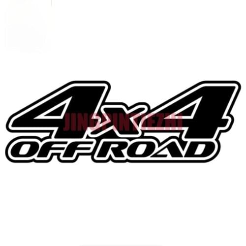 Aliauto Personality Car Sticker 4x4 Off Road Auto Decorative Waterproof Vinyl Decal for Mitsubishi Lada Jeep JDM Polo,28cm*10cm
