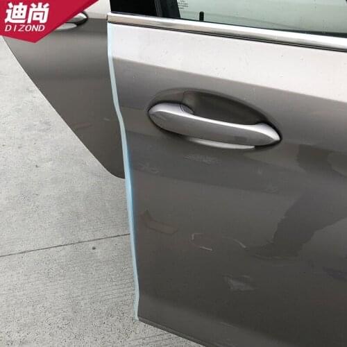 Car anti-collision strip door side anti-scratch film