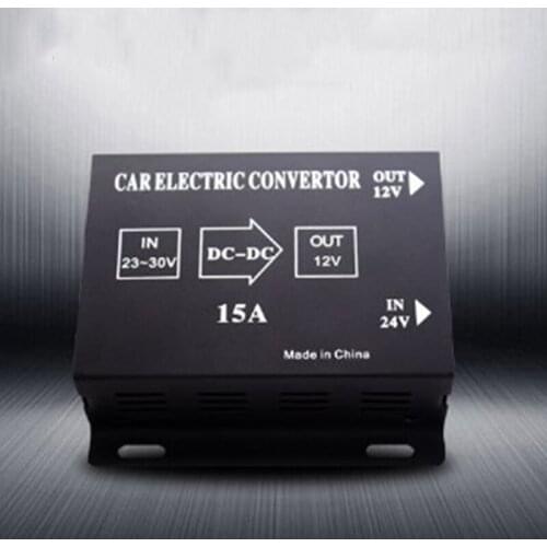 Car Power Supply Step-Down Transformer 24V To 12V Converter 10A TO 30A Output