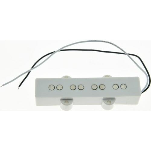 White J Bass NECK Pickup Bass Pickups for 4 String Jazz Bass Guitar