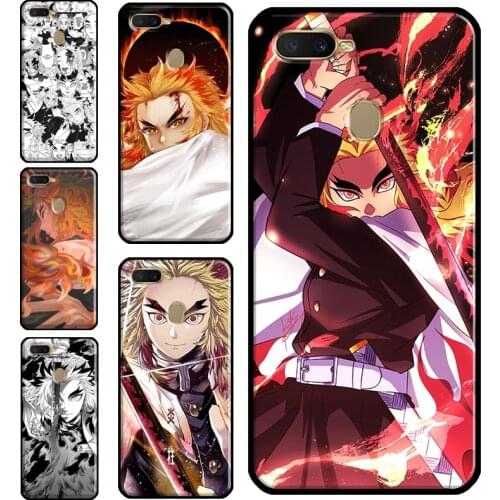 Kyojuro Rengoku Cover For OPPO A3S A5S A1K A31 A53 A5 A9 2020 A15 A52 A72 A83 A91 Reno 2 Z 4 Pro F5 Case