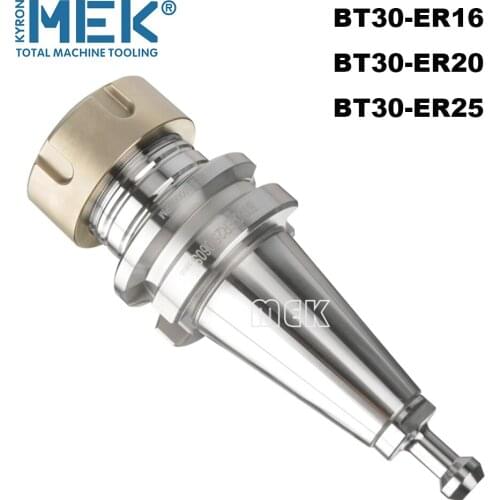 High-end stainless steel BT30-ER25-060S tool holder ER25 collet chuck for cnc milling machine BT30-ER25 Tool carrier