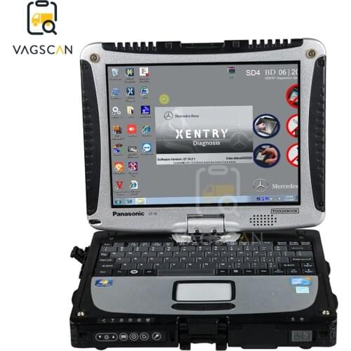 Diagnostic Tool for mb star c5 sd connect Wifi Diagnosis SD C5 Wireless Function with HDD software with CF19/T420 Laptop