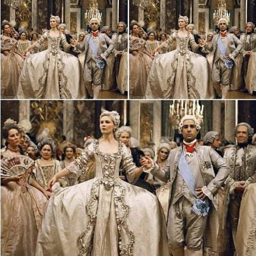 Historical Civil War Southern Belle Gown evening Dress/Victorian Lolita dresses/scarlett dress US6-26 SC-922