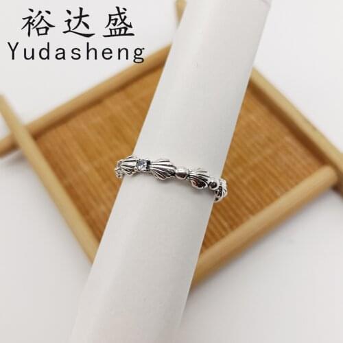 Summer Jewelry 925 Sterling Silver Beaded Seashell Band Ring (Add a sense of mystery from the depths of the ocean to the shape)