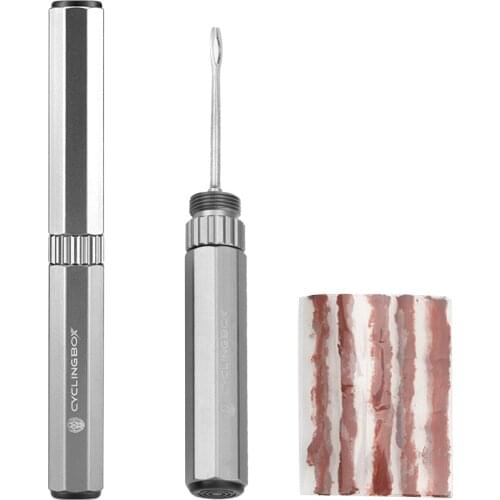 Bicycle Tubeless Tire Repair Tool Kit MTB Road Bicycle Tyre Drill Puncture Sealant DIY Tire Maintenance Cycling Repair Popular