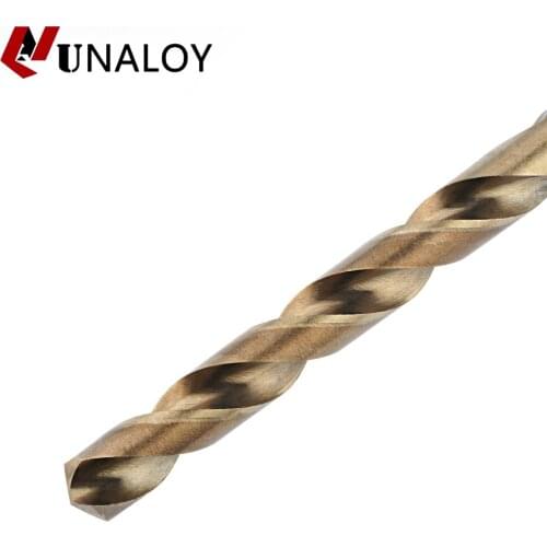 15pcs Set 1.5MM-10MM Cobalt High Speed Steel Twist Drill Hole M35 Stainless The Whole Ground Metal Reamer Tools