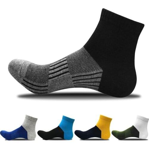 Autumn Winter Men happy funny Socks Canister Outdoor Spelling Color Socks hip hop meia meias New Arrivals Factory Fashion