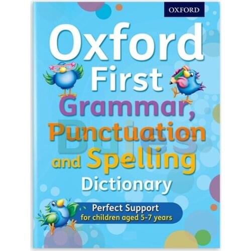 Oxford First Grammar, Punctuation and Spelling Dictionary, Colourful and Fun-to-use Reference Book, Childrens Early Education