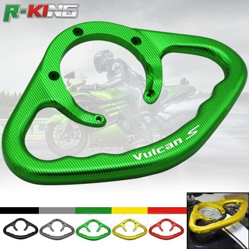 Passenger Handgrips Hand Grip Tank Grab Bar Handles Armrest For KAWASAKI Vulcan S VN 500 800 900 1500 1600 2000 CNC Motorcycle