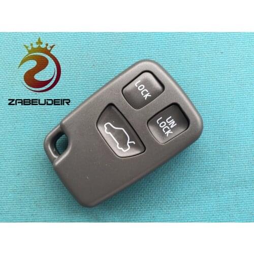 1Pc Of New Replacement Plastic Shell For Volvo S40 V40 S70 C70 V70 Replacement Spare 3 Button Remote Key FOB Case Car Accessorie