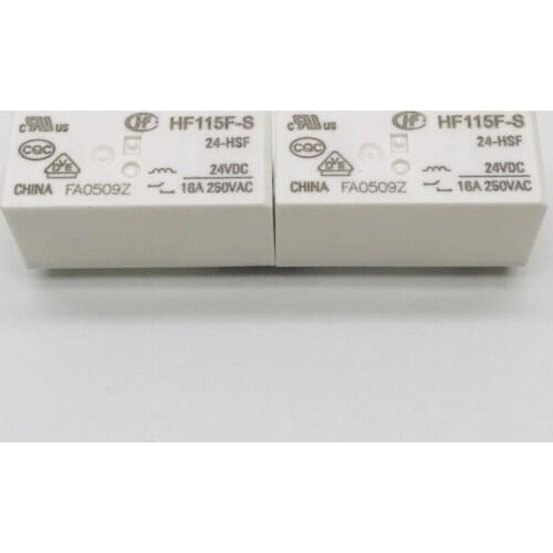 HF115F-S-24-HSF 16A 250VAC F class insulation class relays