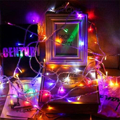 2M 20LED Christmas String Light Outdoor Home Shop Battery Powered Decor Lamp (Without Batteries)