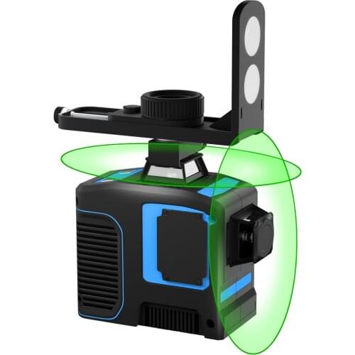 Self-Leveling Laser Level 8 Lines 2D Green Beam 18650 battery Intense Green Line Laser with Higher Visibility