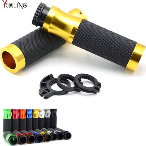 Universal 7/8 inch Motorcycles Handle Hand Grip Cafe Racer Handlebar Grips for Yamaha Honda Suzuki Kawasaki Buell Ducati