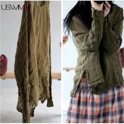 Зеленые блузки USWMIE China At AliExpress