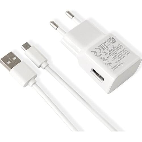For Samsung Feel 2 A51 A50 A70 A20 A91 S8 S9 A71 A10 A11 A01 A5 2017 Phone charger Adaptive fast Charging EU USB Charge Cable