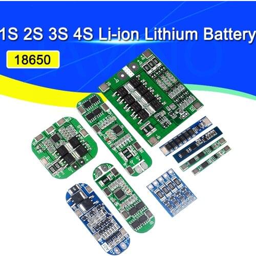 1S 2S 3S 4S 3A 20A 30A Li-ion Lithium Battery 18650 Charger PCB BMS Protection Board For Drill Motor Lipo Cell Module