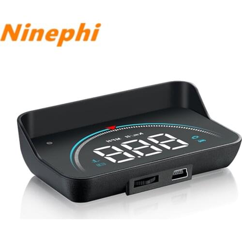 2021 New M8 Newest HUD Head-Up Display OBD2 Model Car-Styling Overspeed Warning Windshield Projector Alarm System Universal Auto