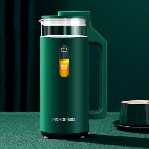 500ML Electric Juicer Portable Soybean Milk Machine Automatic Cytoderm Breaking Machine Electric Blender with Heating Function