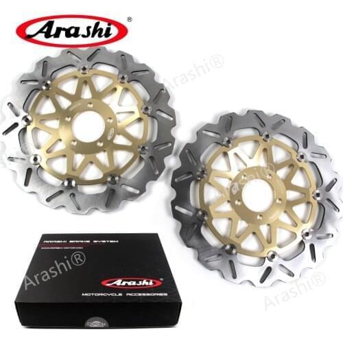 Arashi 1Pair NINJA ZX9R 2002 2003 CNC Front Brake Disc Brake Rotors For KAWASAKI ZX 9R 900 2002 2003 ZX7R ZX7RR ZXR L ZXR R