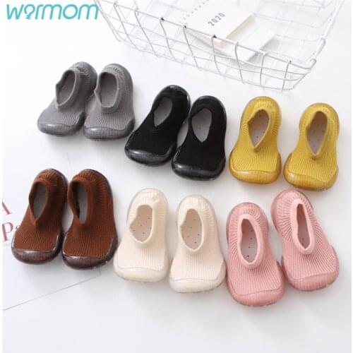 Warmom Korean Version Of Spring Summer Baby Toddler Shoes Non-Slip Solid Color Shallow Breathable Baby Shoes With Rubber Soles