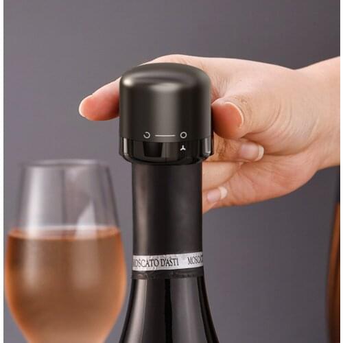 Leak-proof Sealing Red Wine Bottle Cap Stopper Silicone Champagne Bottle Stopper Vacuum Retain Freshness Wine Plug Bar Tools 1pc