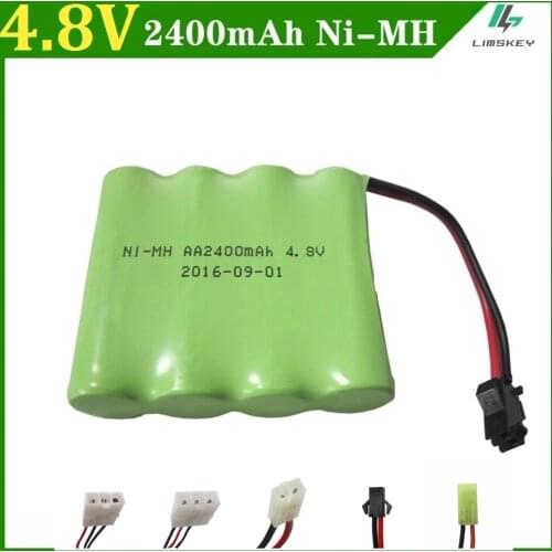 4.8V 2400mAh Remote Control toy electric lighting lighting security facilities 4*AA NI-MH battery RC TOYS battery group