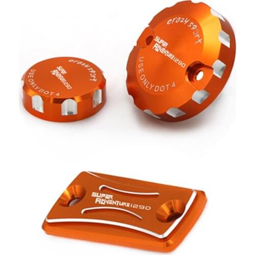 For KTM 1290 Super Adventure S/R/T 15-20 Front Rear Brake Clutch Cylinder Cover Reservoir Motocycle Accessories Oil Fluid Cap