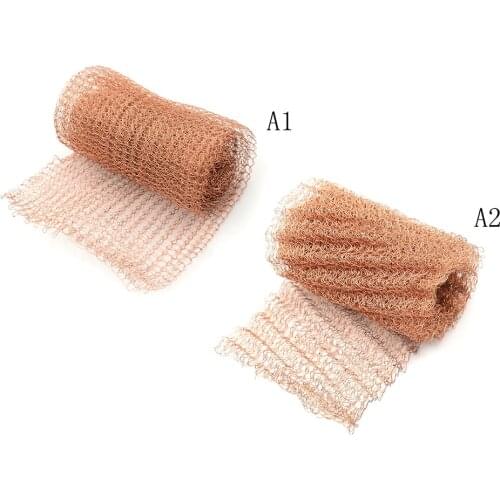 1 Meter Pest Control Copper Mesh for distillation Corrugated Mesh For Distillation Reflux Moonshine Brewing 100mm Width