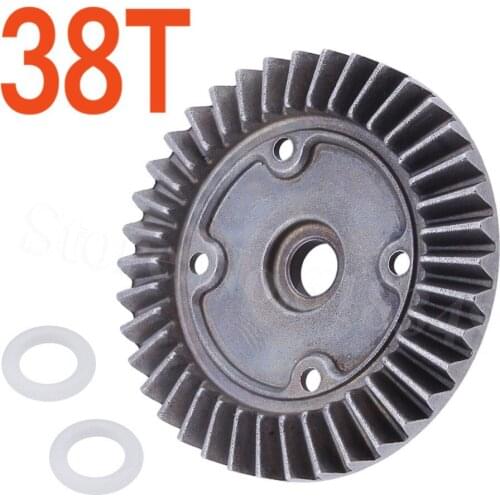 Metal Diff Crown Gear 38T and Sealing For 1:10 Electric Himoto E10 E10XB E10XBL Tanto Off Road Buggy Replacement Parts 31008