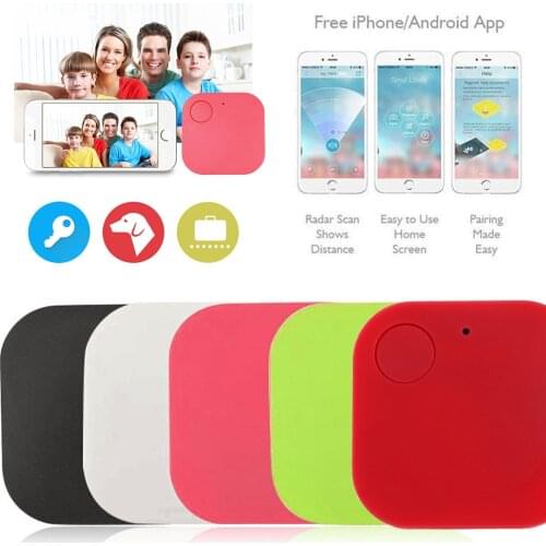 2021 New Smart Tag Wireless Bluetooth Tracker Child Bag Wallet Pet Car Key Finder Gps Locator 4 Colors Anti-lost Alarm Reminder