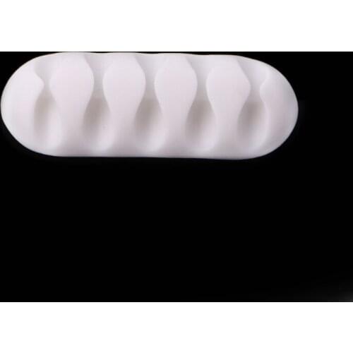 Cord Management Wire Organizer Wall Desktop Cable Holder USB Charging Random Color N58A